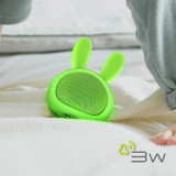 Moxie Enceinte Bluetooth 3W Autonomie 3h Design Lapin Lumineux Vert