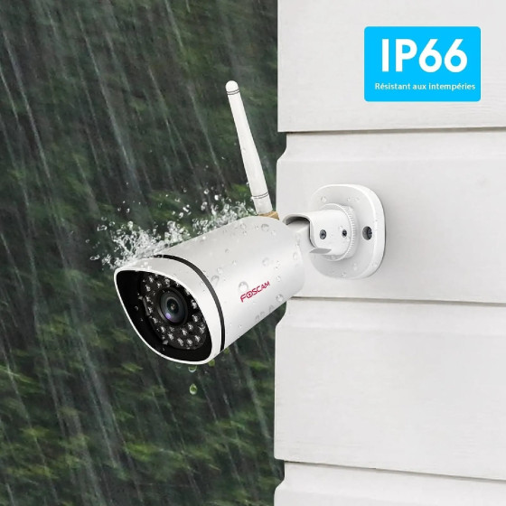 Foscam - Caméra IP 3MP pour kit de vidéosurveillance FI9911W