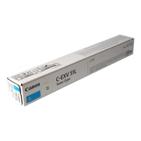 Toner Canon c-exv 51L cyan - Canon d'origine (0485C002AA)