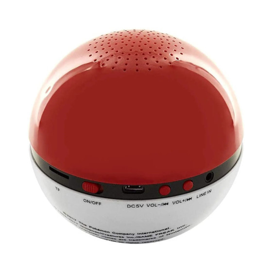 PokÃ©mon - Haut-parleur Bluetooth Pokeball 10 cm