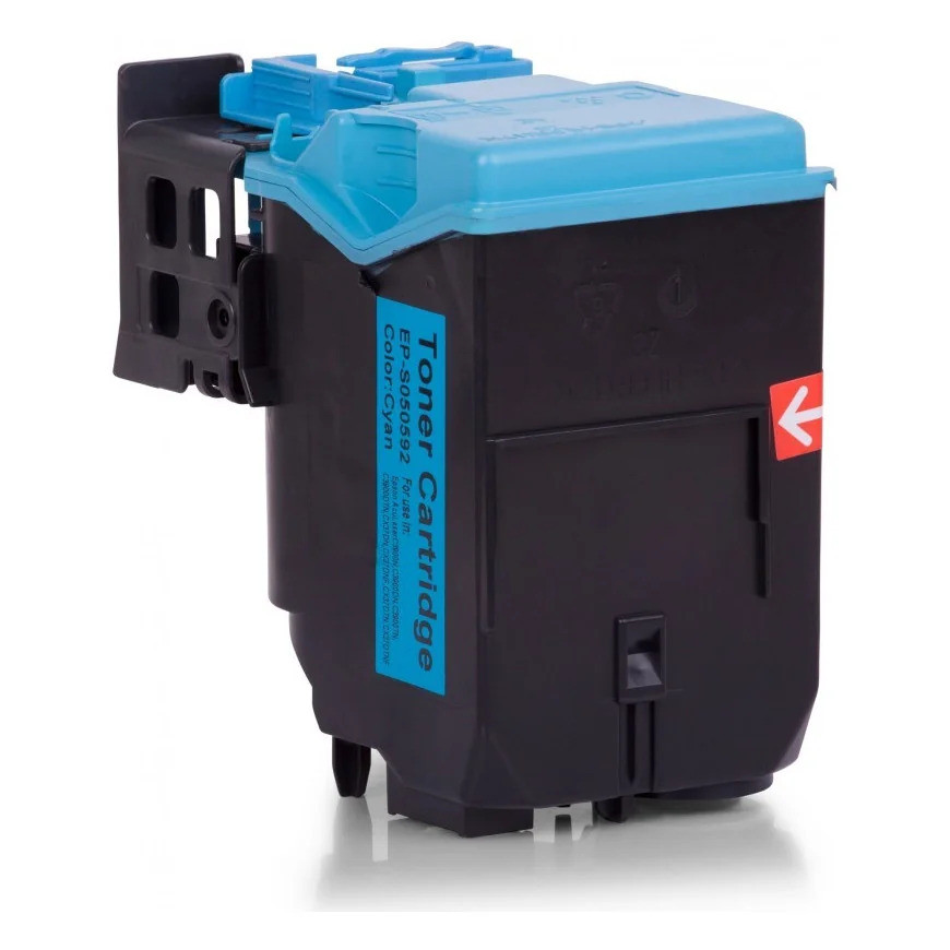 Toner Epson 0592 cyan - grande capacité Epson d'origine (C13S050592)