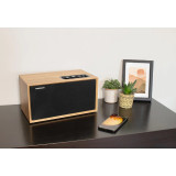 Thomson WS502 - Enceinte Bluetooth résidentielle - Bluetooth 5.0 - 100W - Façade amovible - Bois
