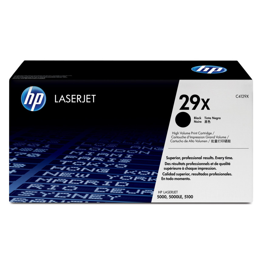 Toner HP 29X noir (C4129X) - grande capacité HP LaserJet d'origine
