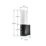 Avidsen - Spot light Caméra extérieure avec éclairage intelligent