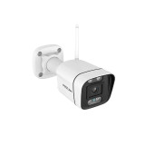 Foscam - Caméra Wifi extérieur avec spots et sirène - V8P Blanc