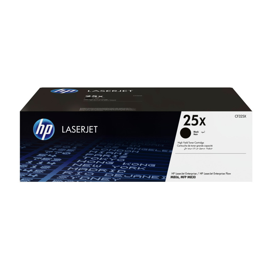 Toner HP 25X noir (CF325X) - grande capacité HP LaserJet d'origine