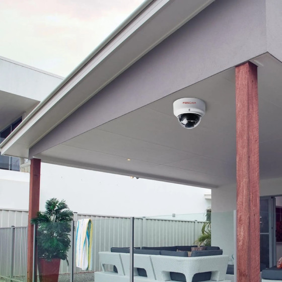 Foscam - D2EP - Camera IP dôme anti-vandalisme IR 20m - 1080p