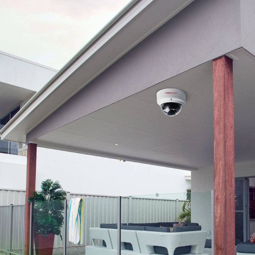 Foscam - D2EP - Camera IP dôme anti-vandalisme IR 20m - 1080p
