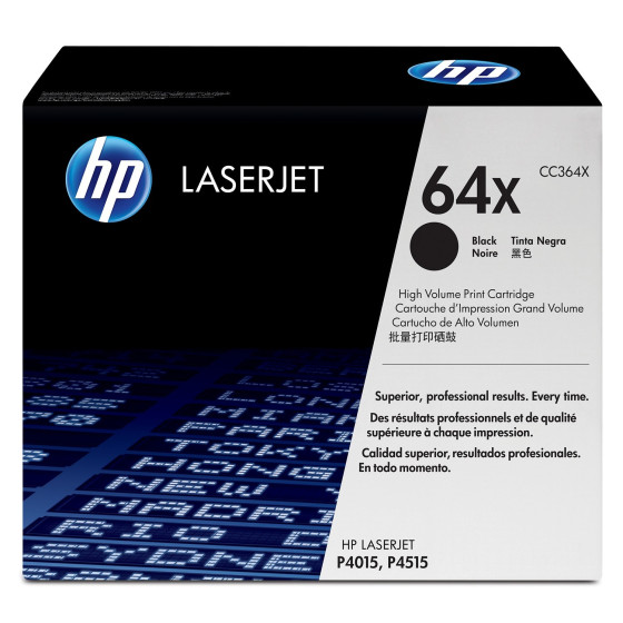 Toner HP 64X noir (CC364X) - grande capacité HP LaserJet d'origine