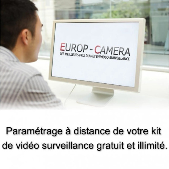 Nivian - Kit vidéosurveillance WiFi 4 caméras IP 3MP