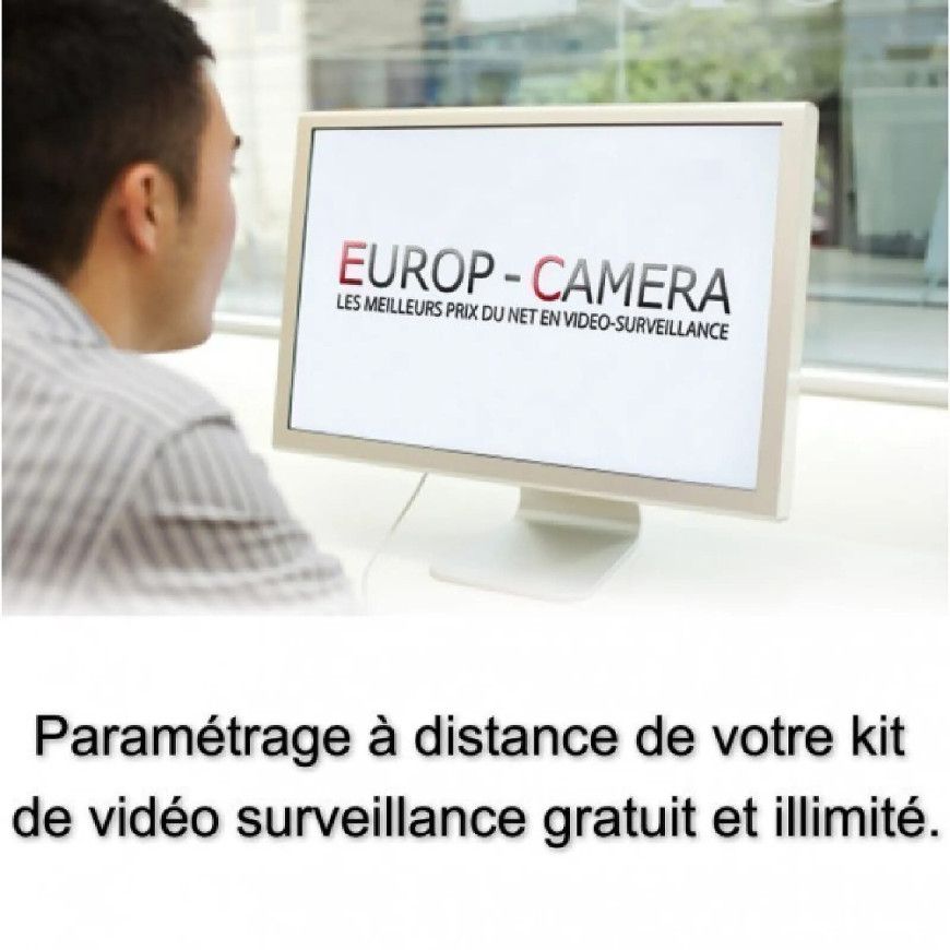 Nivian - Kit vidéosurveillance WiFi 4 caméras IP 3MP