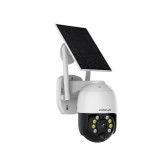 Foscam - Caméra IP Wi-Fi dôme motorisée 4MP sur batterie et panneau solaire B4