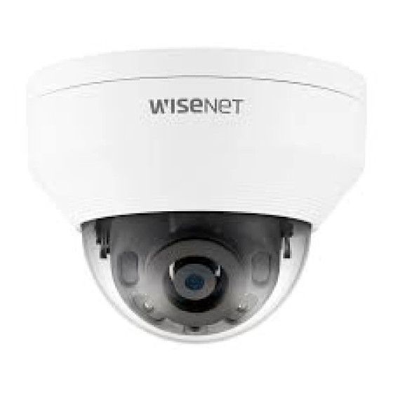 Hanwha - Caméra de surveillance Dôme réseau IR anti-vandalisme 2MP avec objectif 4 mm