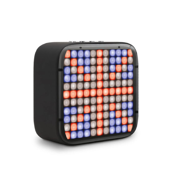 Metronic 477350 - Enceinte PIXEL sans fil 5 W matrice de pixels multicolores