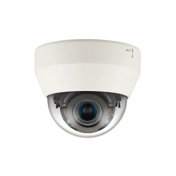 Hanwha - Caméra de surveillance dôme IR 2MP avec objectif varifocal motorisé