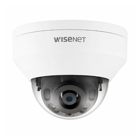 Hanwha - Caméra de surveillance Dôme réseau IR anti-vandalisme 5MP avec objectif 4 mm