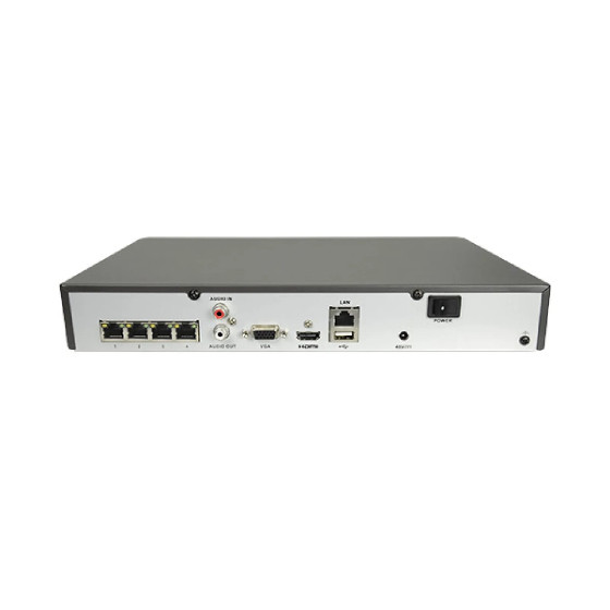 HIKVISION Kit Vidéo Surveillance PRO IP : 2x Caméras POE Dômes motorisée IR 20M 4MP + Enregistreur NVR 4 canaux H265+ 1000 Go