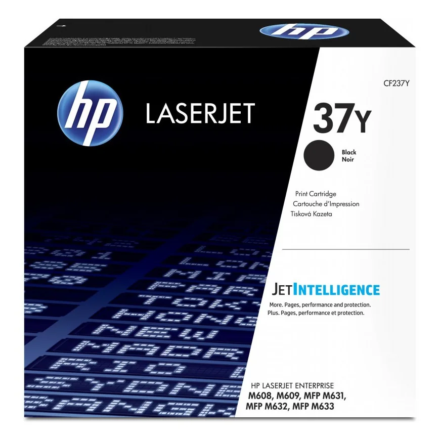 HP 37Y NOIR (CF237Y) - TONER HP LASERJET D'ORIGINE