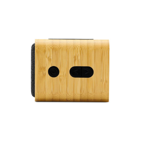 Mooov 477352 - Enceinte Bamboo avec chargeur induction