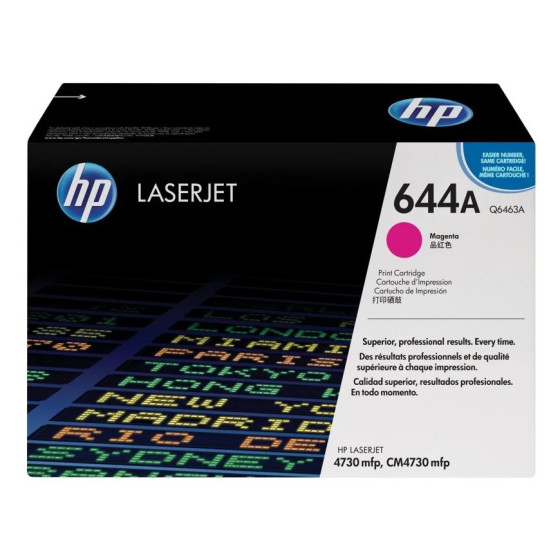 Toner HP 644A magenta (Q6463A) - HP LaserJet d'origine
