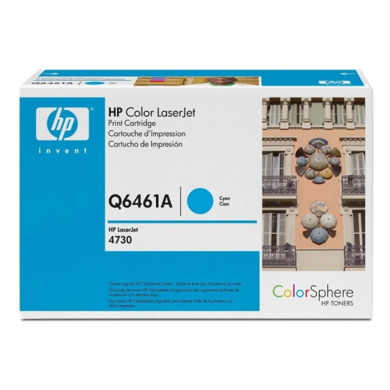 Toner HP (Q6461A) cyan - HP LaserJet d'origine