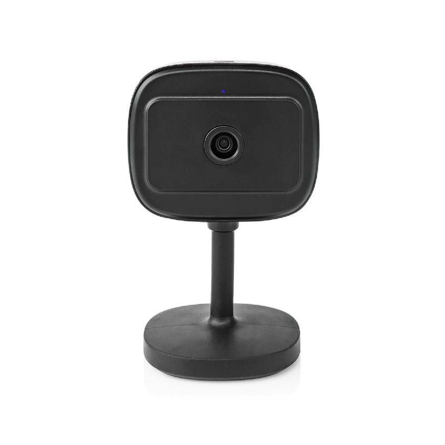 Nedis Caméra de surveillance Intérieure Intelligente Full HD 1080p Vision Nocturne Noir
