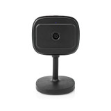 Nedis Caméra de surveillance Intérieure Intelligente Full HD 1080p Vision Nocturne Noir