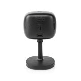 Nedis Caméra de surveillance Intérieure Intelligente Full HD 1080p Vision Nocturne Noir