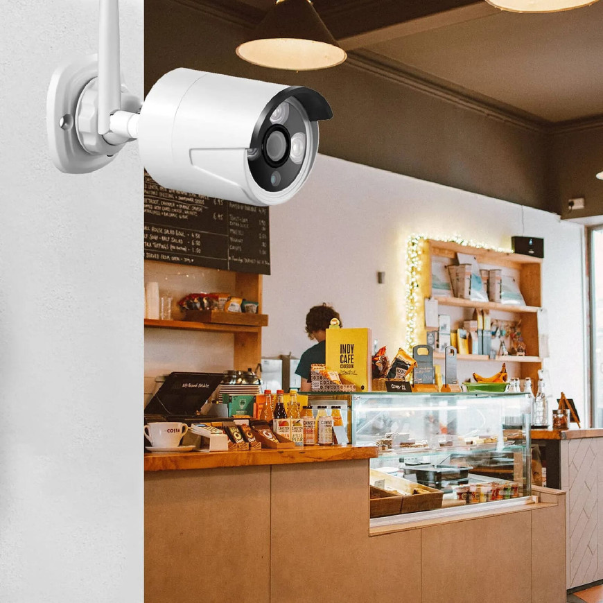 Daewoo Kit Vidéo Surveillance 8 canaux NVR504