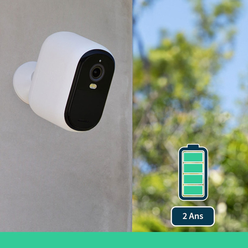 Arlo Essential 2K XL Outdoor - Blanc (x 2)