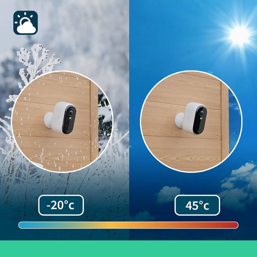 Arlo Essential 2K XL Outdoor - Blanc (x 2)