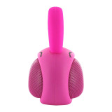 Moxie Enceinte Bluetooth 3W Autonomie 3h Design Lapin Lumineux Rose