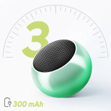 Moxie Mini Enceinte Sans-fil Bluetooth Autonomie 3h Design Ultra-compact Vert