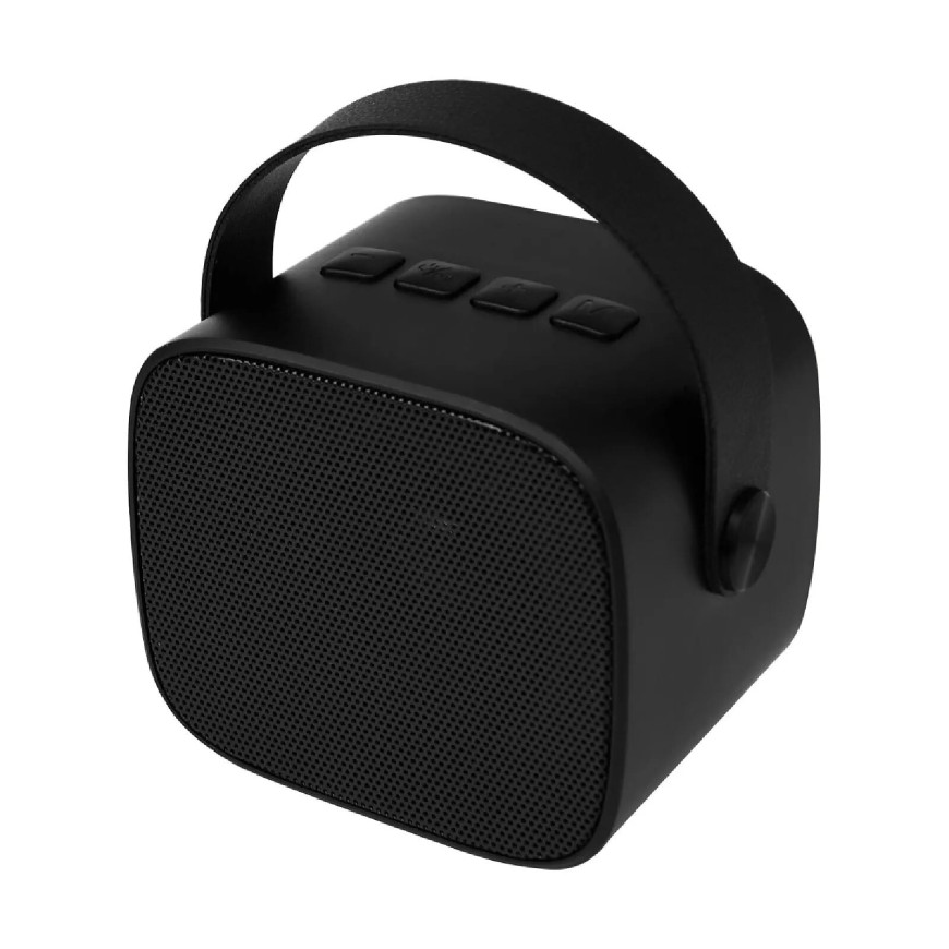 PARTY Enceinte Bluetooth 5.1 avec 2 Micro karaoké Sans Fil Modèle Party Btmic 15W Noir