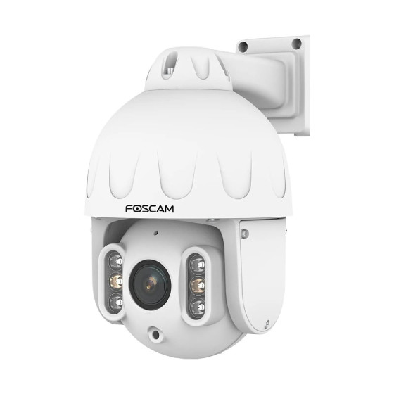 Foscam - Caméra IP PoE dôme PTZ 8MP - SD8EP Blanc
