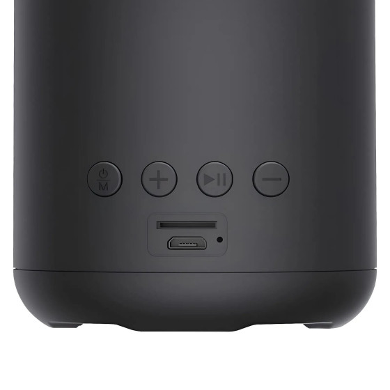 Moxie Enceinte Portable Bluetooth Étanche avec Autonomie 12 Heures Noir