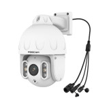 Foscam - Caméra IP PoE dôme PTZ 8MP - SD8EP Blanc