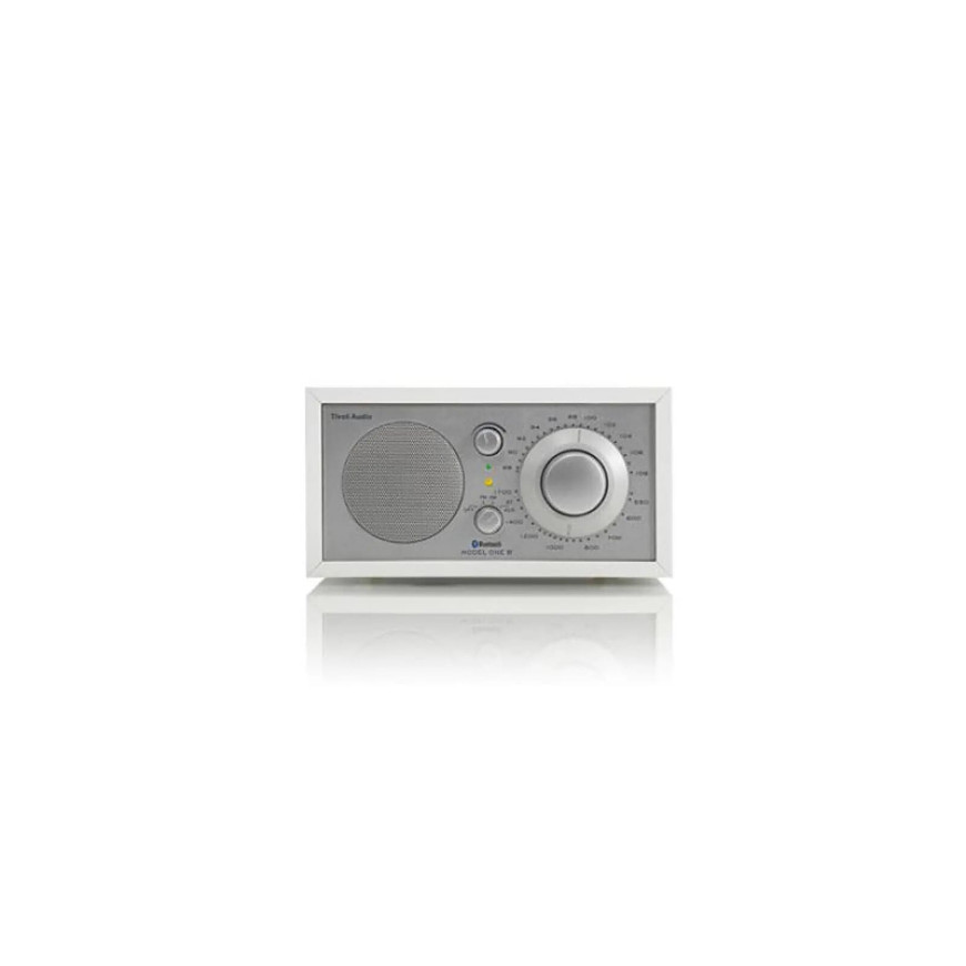 Tivoli Audio Enceinte Audio Bluetooth/Radio AM/FM/AUX Modèle One BT en Bois Blanc