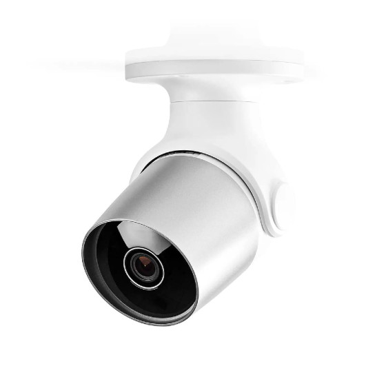 Nedis Caméra de Surveillance Extérieur Intelligente Full HD 1080p IPX6 SmartLife Blanc