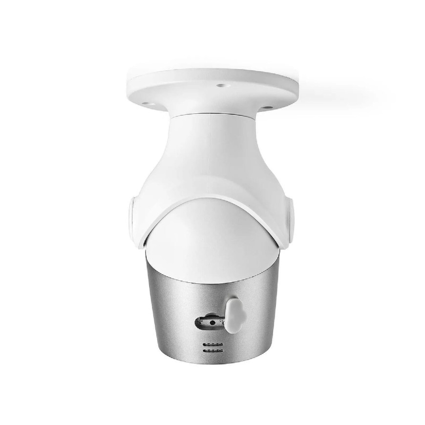 Nedis Caméra de Surveillance Extérieur Intelligente Full HD 1080p IPX6 SmartLife Blanc