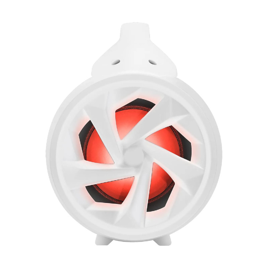 PARTY Enceinte Sans Fil Lumineuse Modèle Party Bluetooth 5.0 50W avec Poignée Blanc