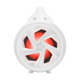 PARTY Enceinte Sans Fil Lumineuse Modèle Party Bluetooth 5.0 50W avec Poignée Blanc