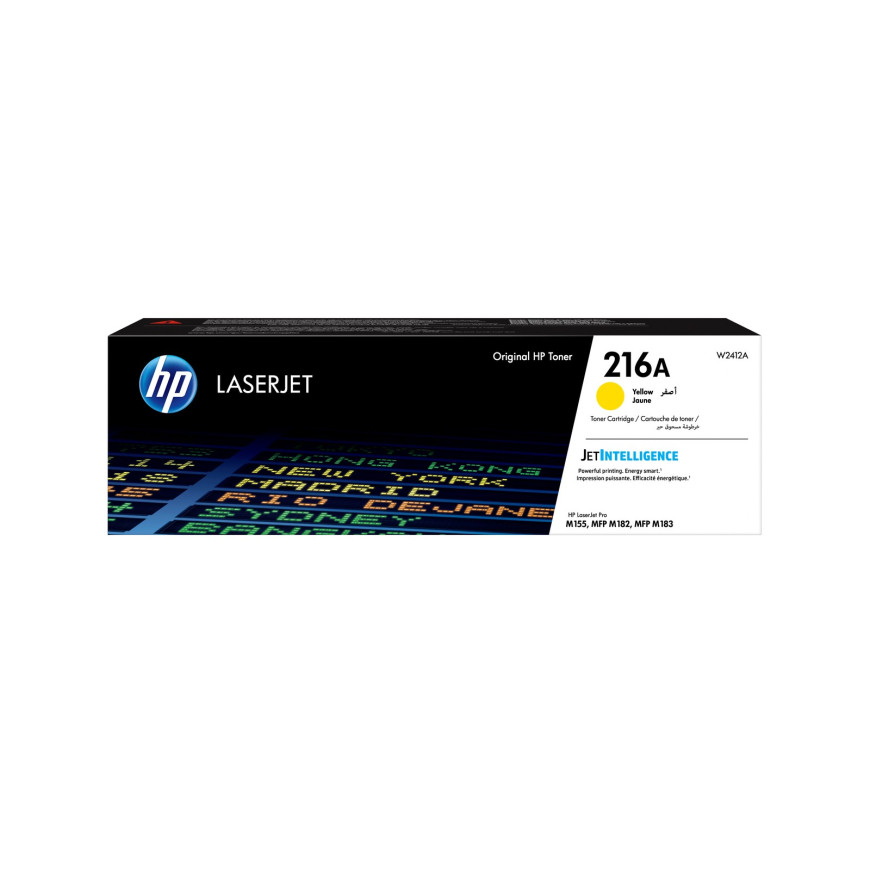 Toner HP 216A jaune (W2412A) - HP LaserJet d'origine