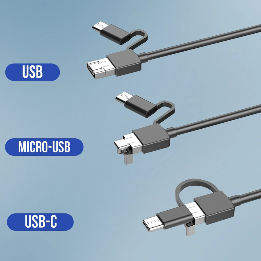 Avizar Endoscope Étanche IP67 Caméra Multi Ports USB-C Micro USB USB Longueur 10m