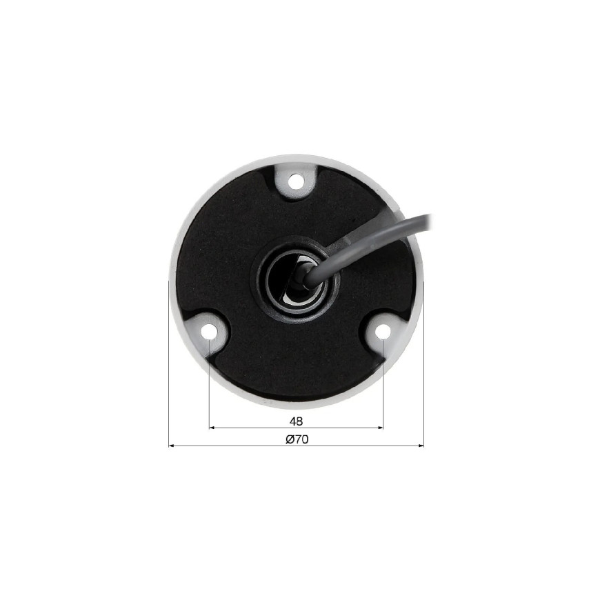Hikvision - Caméra tube extérieur DS-2CE16U1T-ITF(2,8mm)