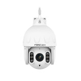 Foscam - Caméra IP Wi-Fi dôme PTZ 8MP - SD8P Blanc