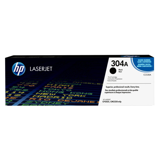 Toner HP 304A noir (CC530A) - HP LaserJet d'origine