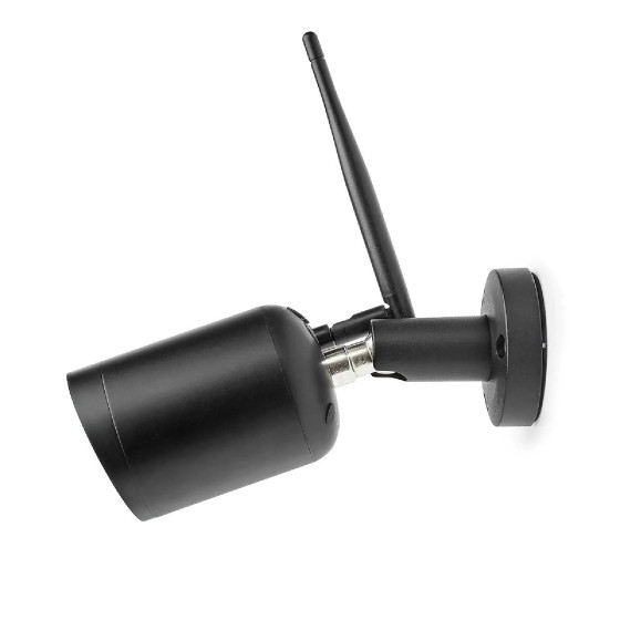 Nedis Caméra de Surveillance Extérieur Full HD 1080p WIFICO40CBK avec Antenne Wi-Fi Noir