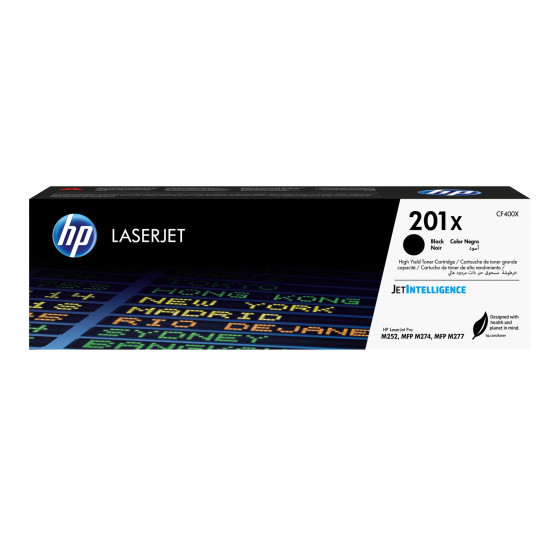 Toner HP 201X noir (CF400X) - grande capacité HP LaserJet d'origine