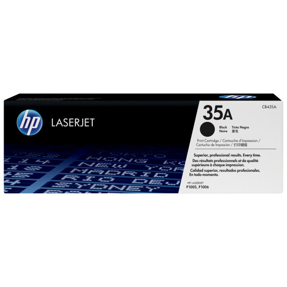 Toner HP 35A noir (CB435A) - HP LaserJet d'origine